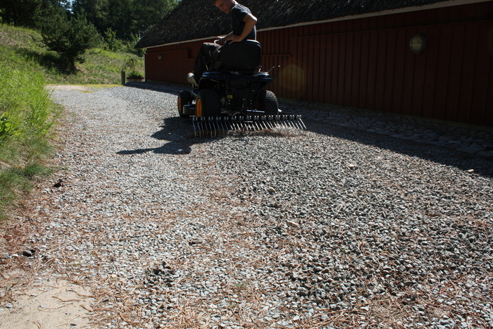 Gårdsharv 120 cm Trolla